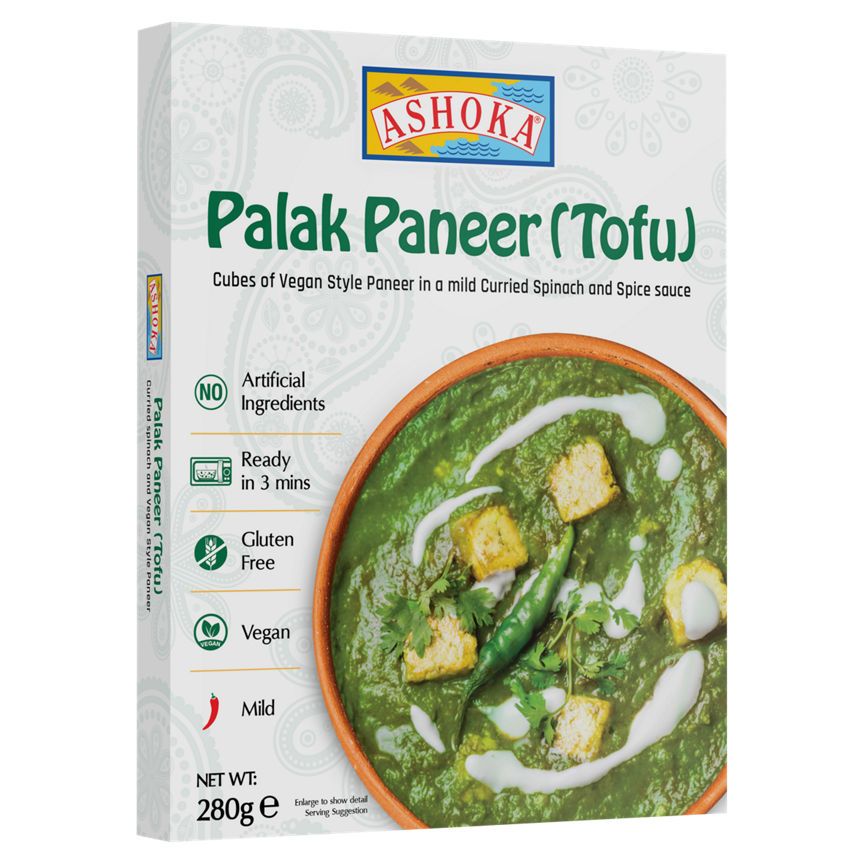 Ashoka Palak Paneer (Tofu) 280g - McGrocer