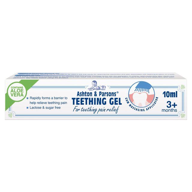 Ashton & Parsons Teething Gel with brush applicator   10ml - McGrocer