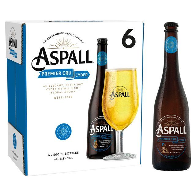 Aspall Premier Cru Cyder   6 x 500ml - McGrocer