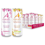 Aspire Mango Lemonade and Raspberry, 12 x 330ml - McGrocer