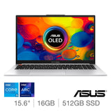 ASUS Vivobook S, Intel Core i5, 16GB RAM, 512GB SSD, Intel Arc A350M, 15.6 Inch OLED Laptop, S5504VN-L1060W - McGrocer