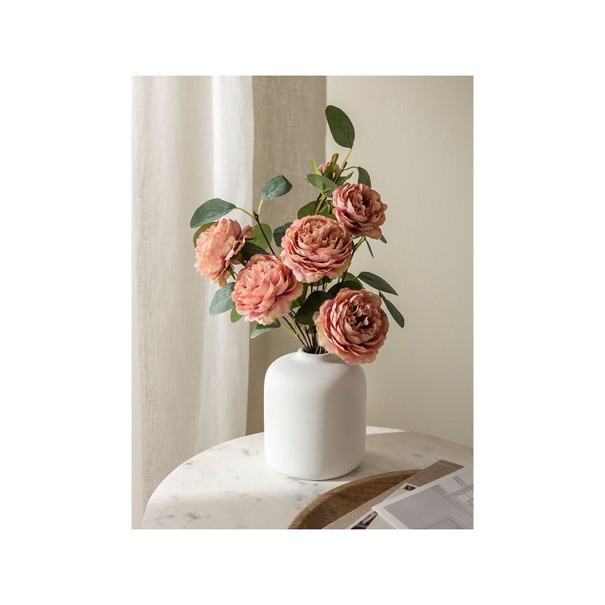 At Home with Stacey Solomon Artificial Peony In Vase - McGrocer