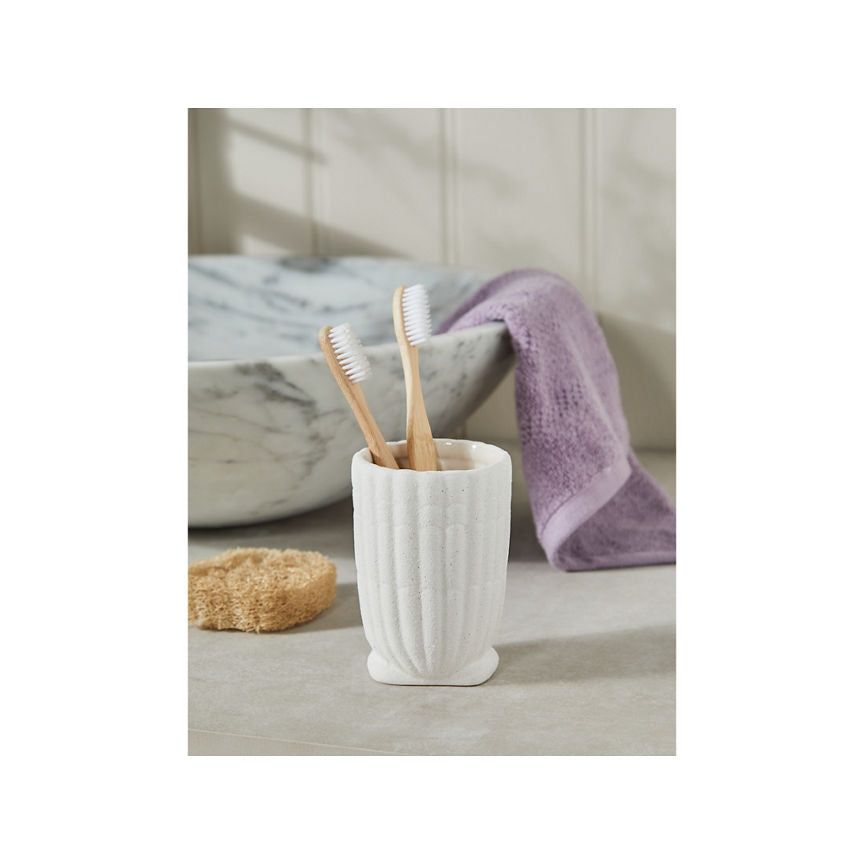 At Home with Stacey Solomon Cream Shell Tumbler - McGrocer