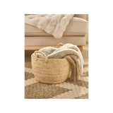 At Home with Stacey Solomon Natural Corn Husk Woven Basket - McGrocer