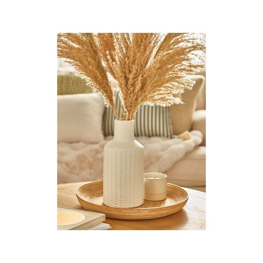 At Home with Stacey Solomon White Beaded Vase - McGrocer