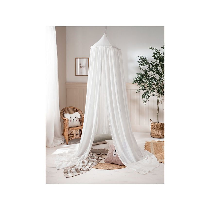 At Home with Stacey Solomon White Nursery Canopy - McGrocer