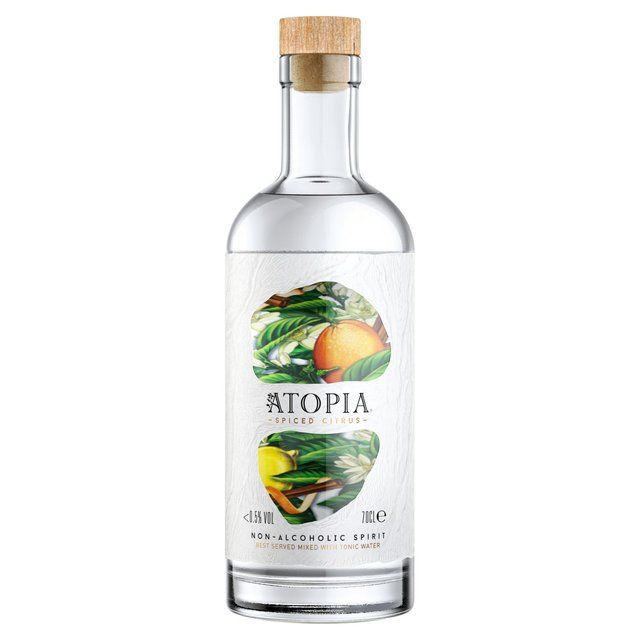 Atopia Spiced Citrus Non Alcoholic Spirit   70cl - McGrocer