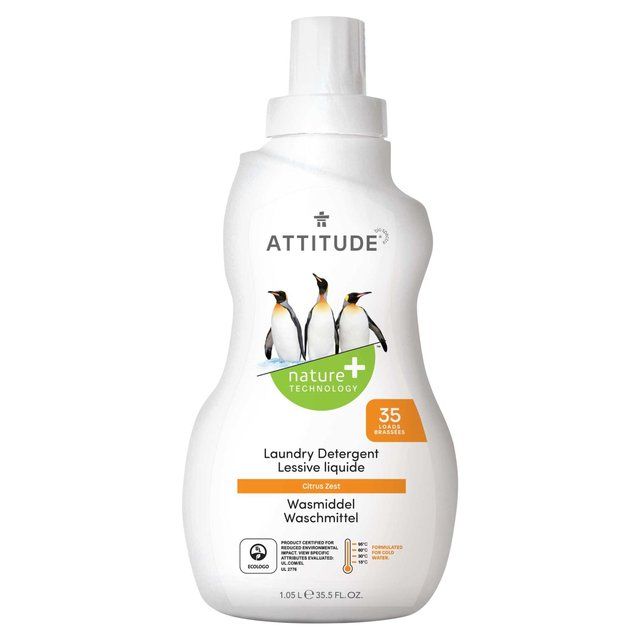 Attitude Laundry Detergent Citrus Zest 35 Loads   1050ml - McGrocer