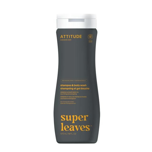 Attitude Super Leaves Shampoo & Body Wash 2-in-1 Sports   473ml - McGrocer