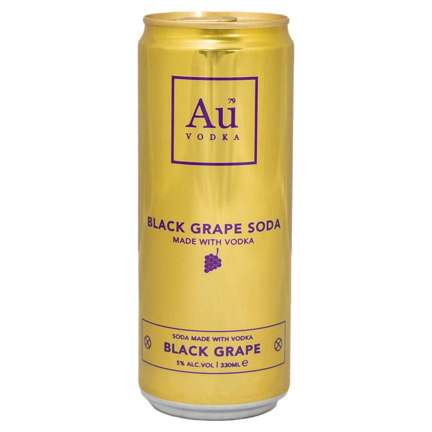 Au Vodka Black Grape Soda - McGrocer