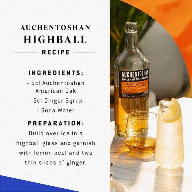 Auchentoshan American Oak Single Malt Whisky   70cl - McGrocer