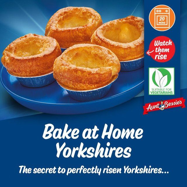 Aunt Bessie's 12 Bake at Home Yorkshire Puddings    370g - McGrocer