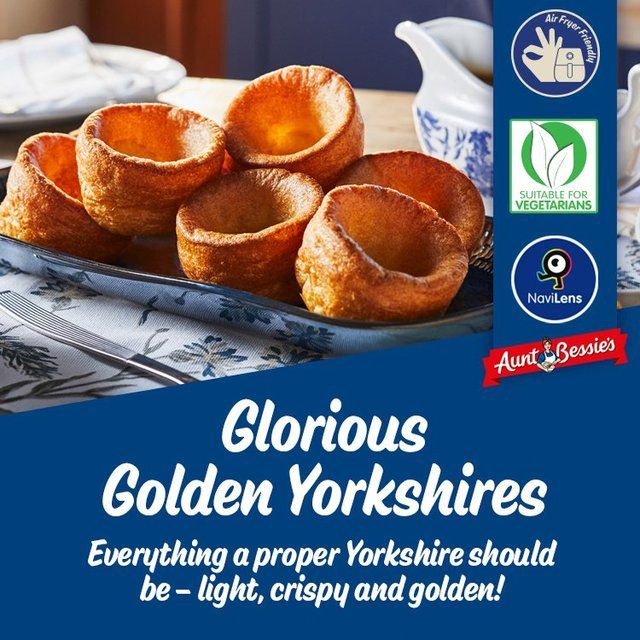 Aunt Bessie's 18 Glorious Golden Yorkshire Puddings    342g - McGrocer