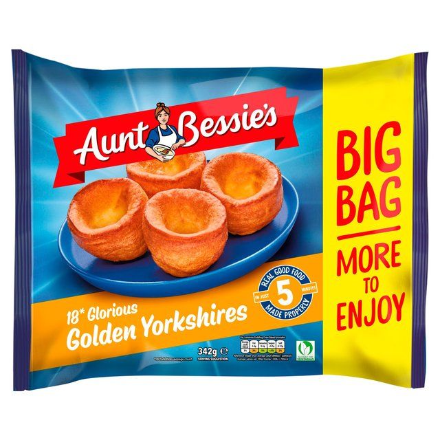 Aunt Bessie's 18 Glorious Golden Yorkshire Puddings    342g - McGrocer