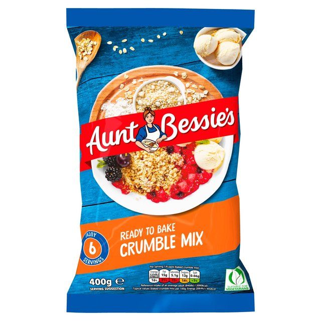 Aunt Bessie's Crumble Mix   400g - McGrocer