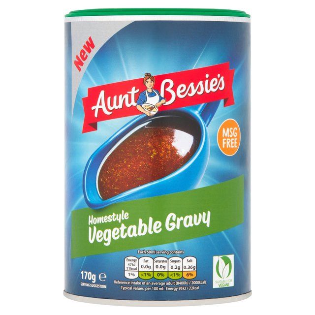 Aunt Bessie's Vegetable Gravy   170g - McGrocer
