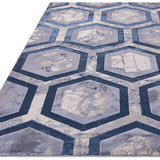 Aurora Hexagon Rug, in 2 Sizes - McGrocer
