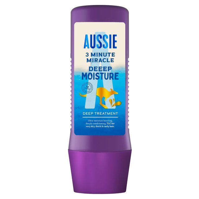 Aussie 3 Minute Miracle Deep Moisture Hair Treatment   225ml - McGrocer