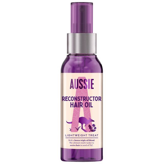 Aussie Hair Oil Reconstructor Vegan Hair Treatment for Dry and Damaged Hair   100ml - McGrocer