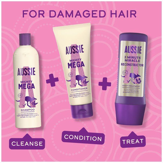 Aussie Mega Conditioner   200ml - McGrocer