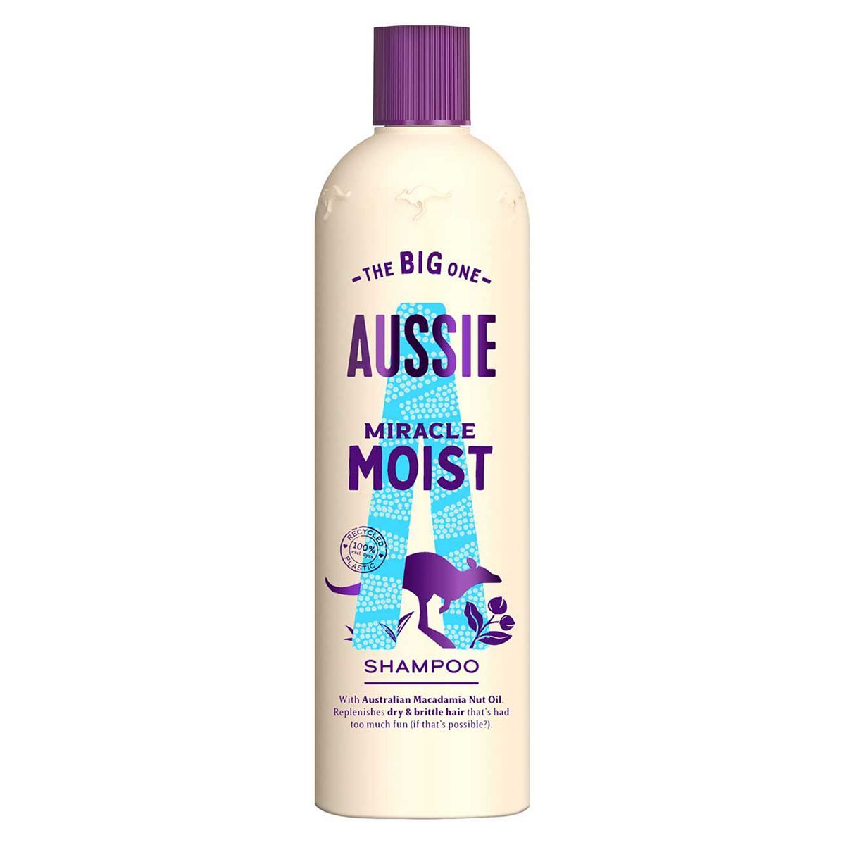 Aussie Miracle Moist Shampoo For Dry, Really Thirsty Hair 500ml - McGrocer