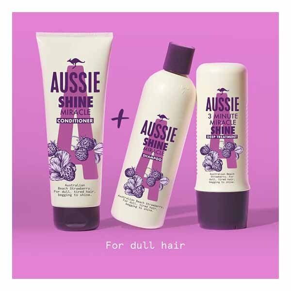 Aussie Miracle Shine Shampoo 300ml - McGrocer