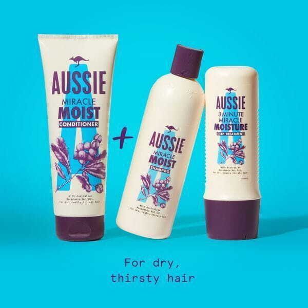Aussie Shampoo Miracle Moist For Dry and Frizzy Hair 300ml - McGrocer