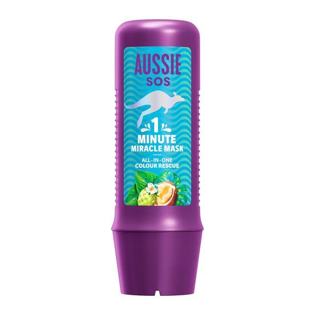 Aussie Sos 1 Minute Miracle Colour Rescue Mask    250ml - McGrocer
