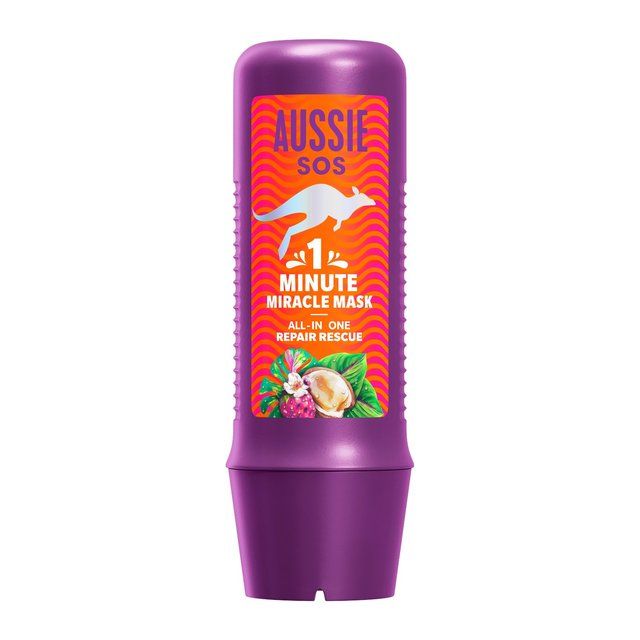 Aussie Sos 1 Minute Miracle Repair Rescue Mask    250ml - McGrocer