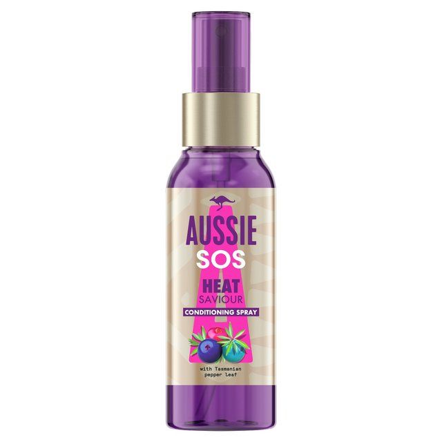 Aussie SOS Instant Heat Saviour Hair Spray   100ml - McGrocer