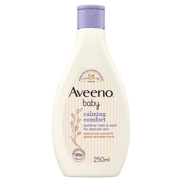 Aveeno Baby Calming Comfort Bedtime Bath & Wash 250Ml - McGrocer