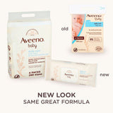 Aveeno Baby Daily Care Wipes   4 x 72 per pack - McGrocer