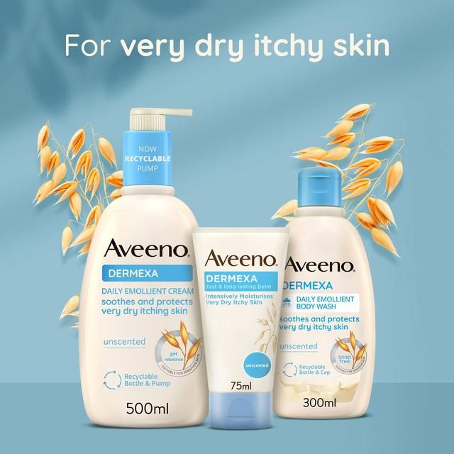 Aveeno Dermexa Fast & Long-Lasting Balm   75ml - McGrocer