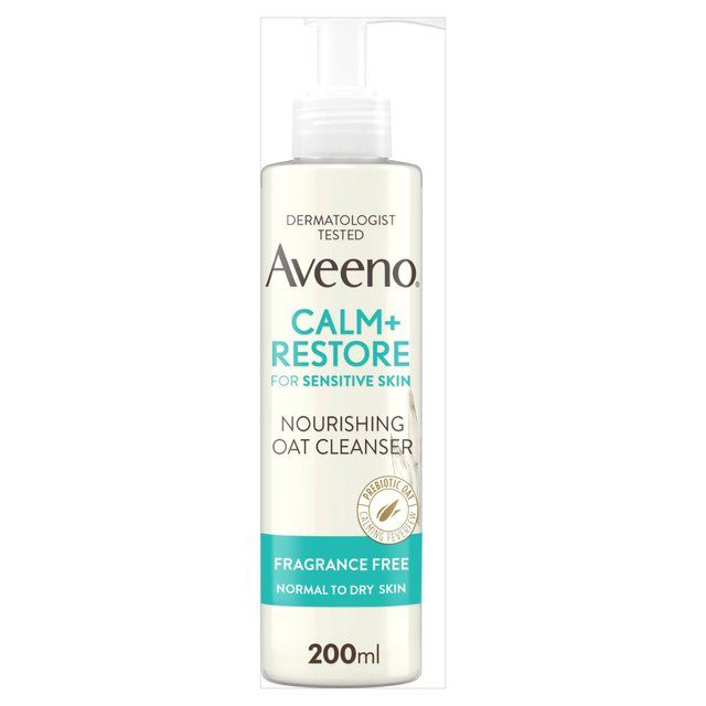 Aveeno Face Calm and Restore Cleanser   200ml - McGrocer