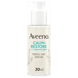 Aveeno Face Calm and Restore Oat Serum   30ml - McGrocer