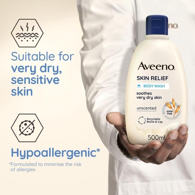 Aveeno Skin Relief Body Wash   500ml - McGrocer
