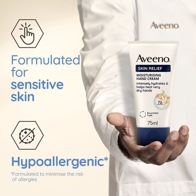 Aveeno Skin Relief Hand Cream   75ml - McGrocer