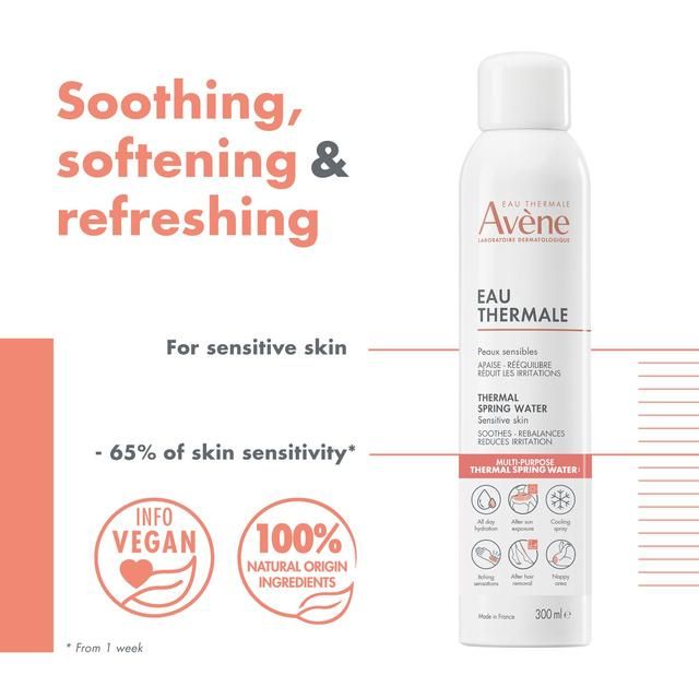 Avene Thermal Spring Water for sensitive skin   300ml - McGrocer