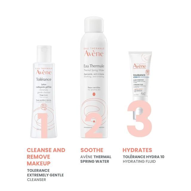 Avene Tolerance Hydra-10 Fluid for normal to combination sensitive skin   400ml - McGrocer