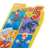 Avengers Assemble 5th Birthday Card - McGrocer