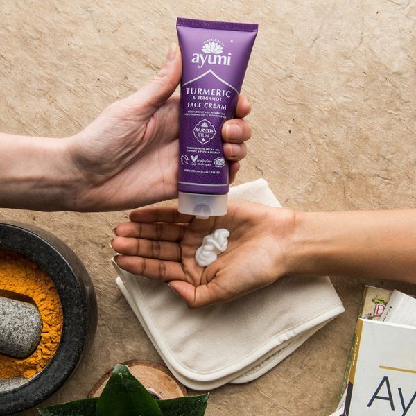 Ayumi Naturals Shea Butter & Turmeric Face Cream 100ml - McGrocer