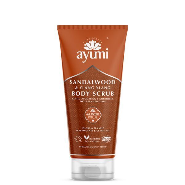 Ayumi Naturals Ylang Ylang & Sandalwood Body Scrub 200ml - McGrocer