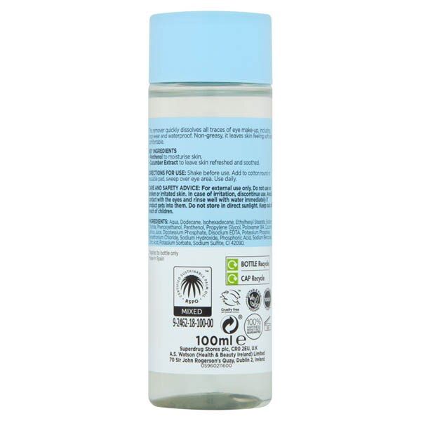 B. Eye makeup remover 100ml - McGrocer