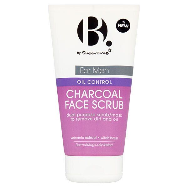 B. Men Oil Control Charcoal Face Scrub 150ml - McGrocer
