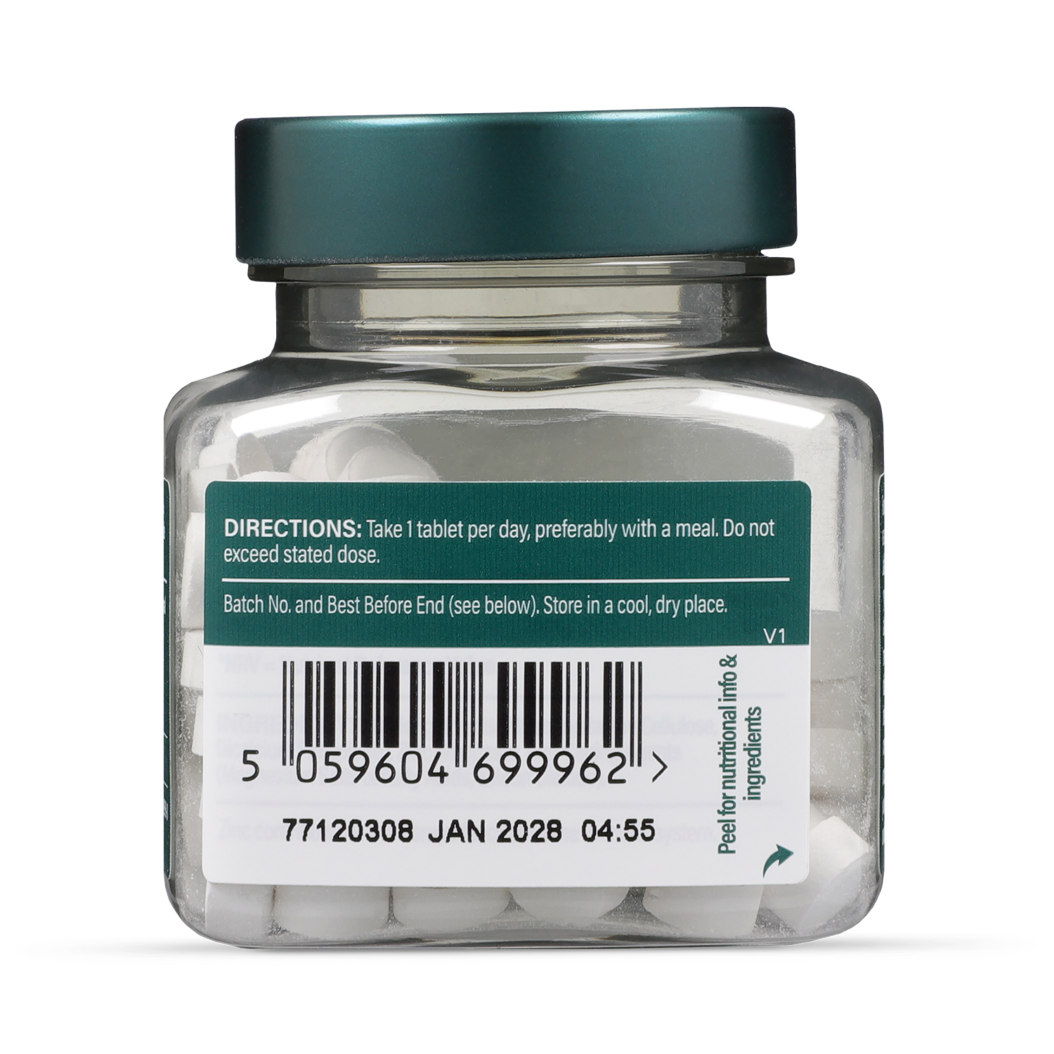 Holland & Barrett Zinc 15mg 60 Tablets - 999103