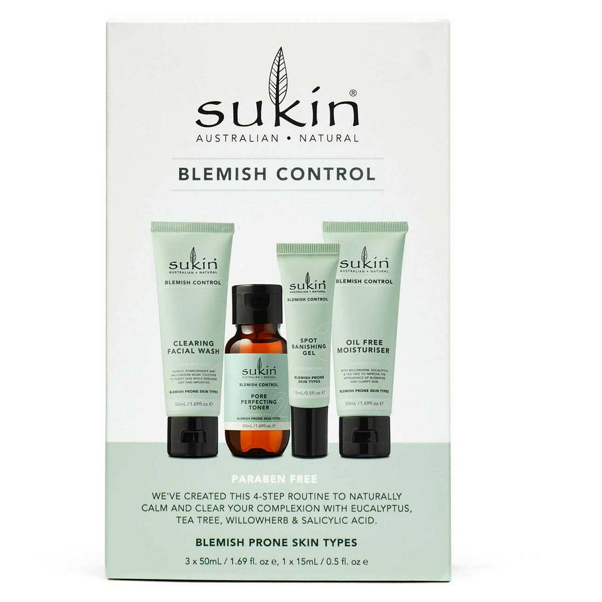 Sukin Blemish Control 4-Step Kit GOODS Boots   