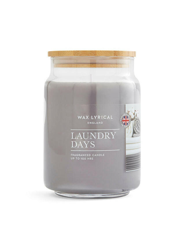 Wax Lyrical Large Jar Laundry Days GOODS ASDA   