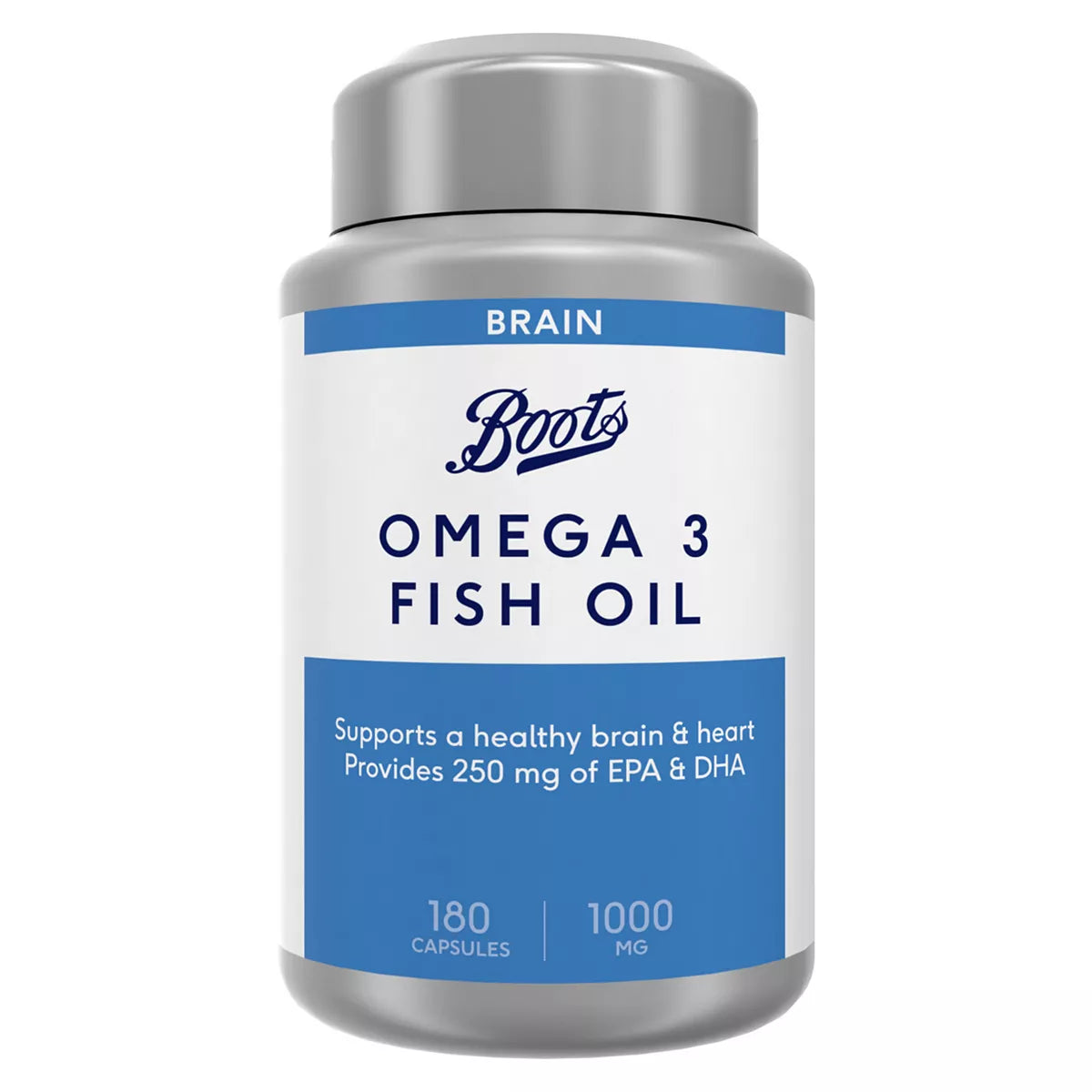 Boots Omega 3 Fish Oil 1000 mg 180 Capsules (6 month supply) - McGrocer