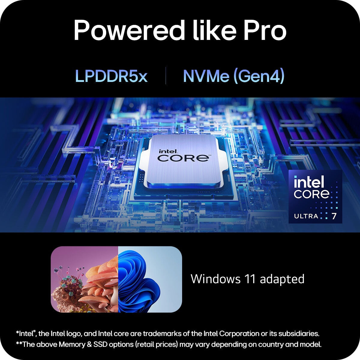 LG Gram Pro, Intel Core Ultra 7, 16GB RAM, 1TB SSD, 16 Inch Convertible 2 in 1 Laptop, 16T90SP-G.AA55A11 - McGrocer