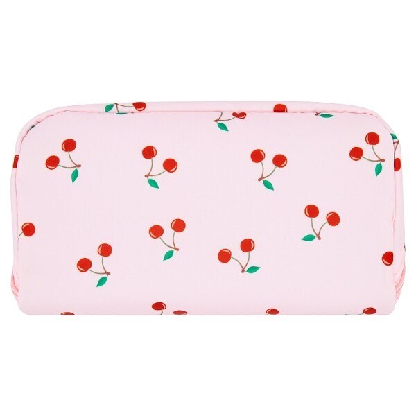 Superdrug Expandable Make up Bag Cherry Print GOODS Superdrug   